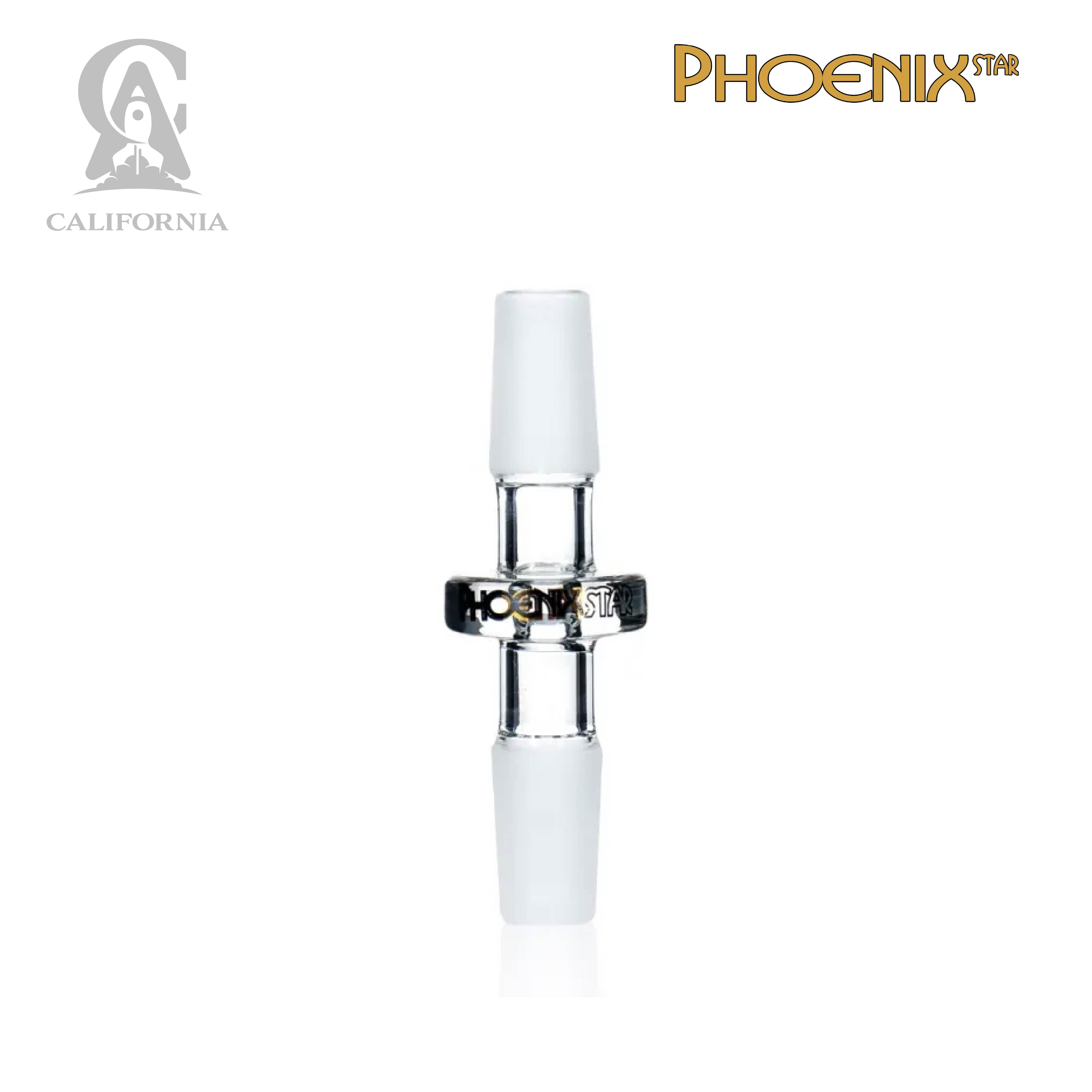 Phoenix Star - 雙公玻璃轉接頭 - 14mm - 美國