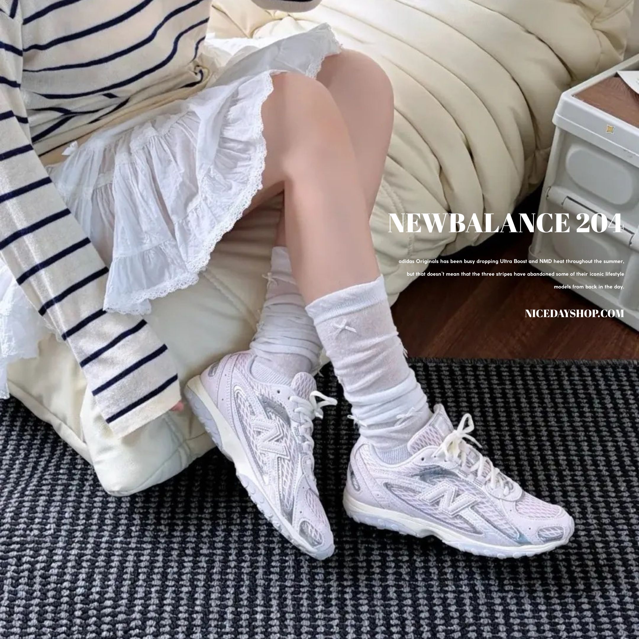 NICEDAY 代購 New Balance 204L 淺粉色 520 夏日禮盒 男女同款 U204L210