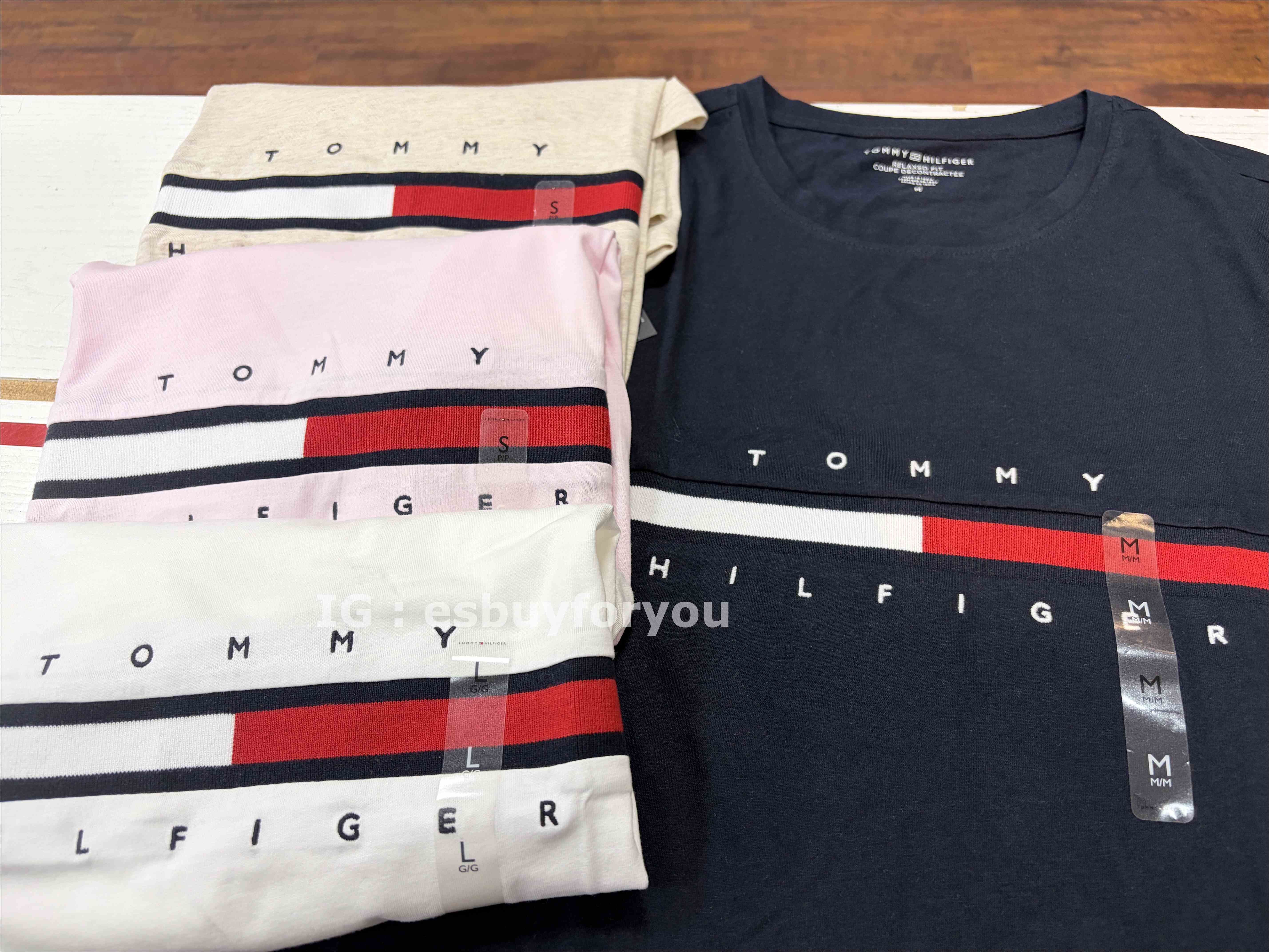 TOMMY 女大人 經典款 Logo 短TEE (RELAXED FIT) (4色)