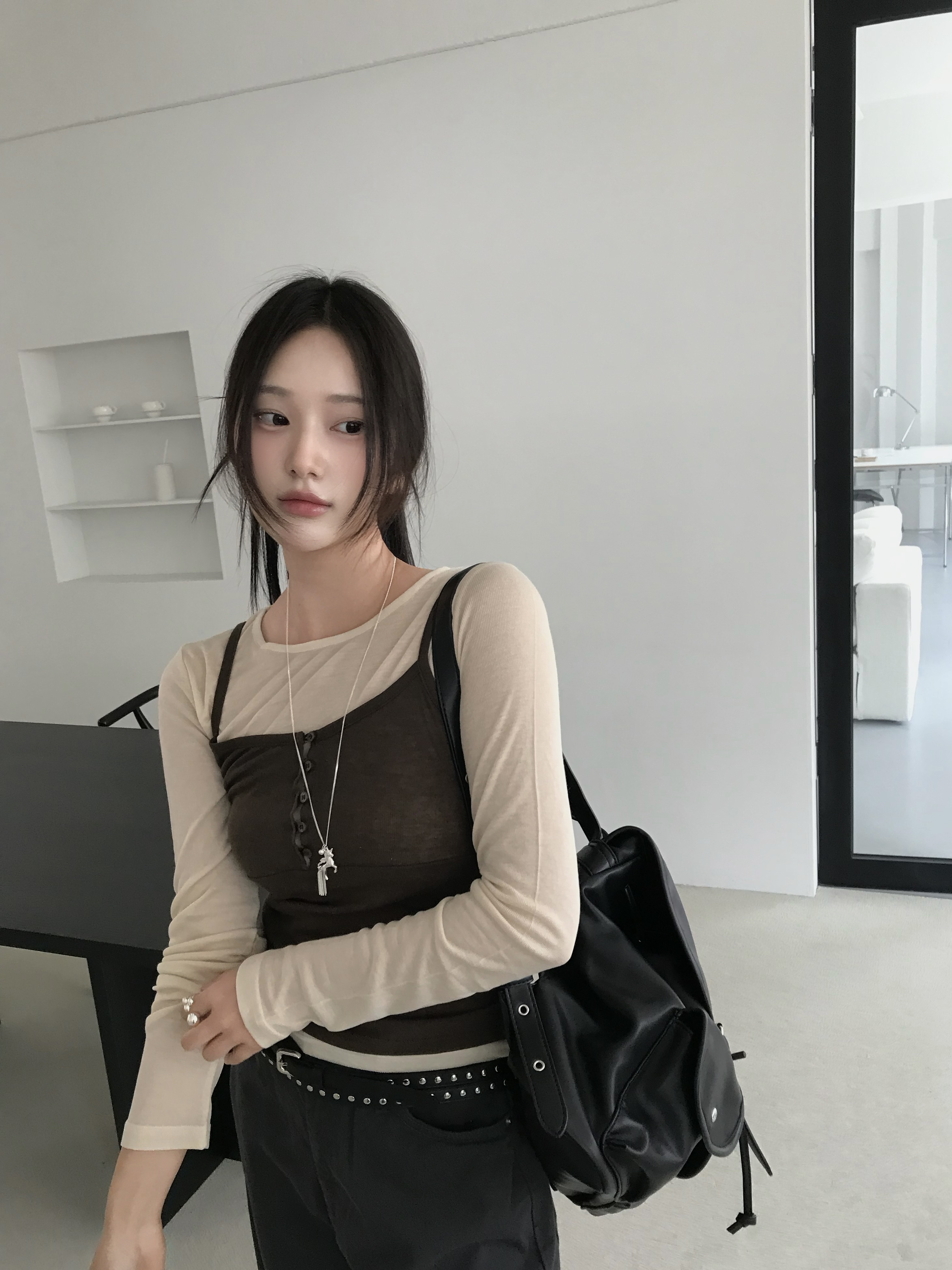 U15 Tint 水彩透膚上衣 (奶油黃)