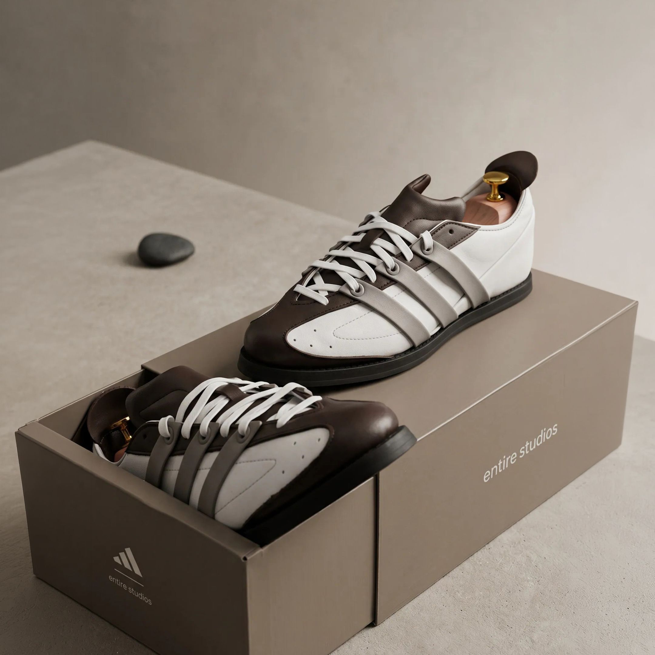 NICEDAY 代購 Adidas X Entire Studios Ace 聯名款 黑白灰 德訓鞋 KJ8906