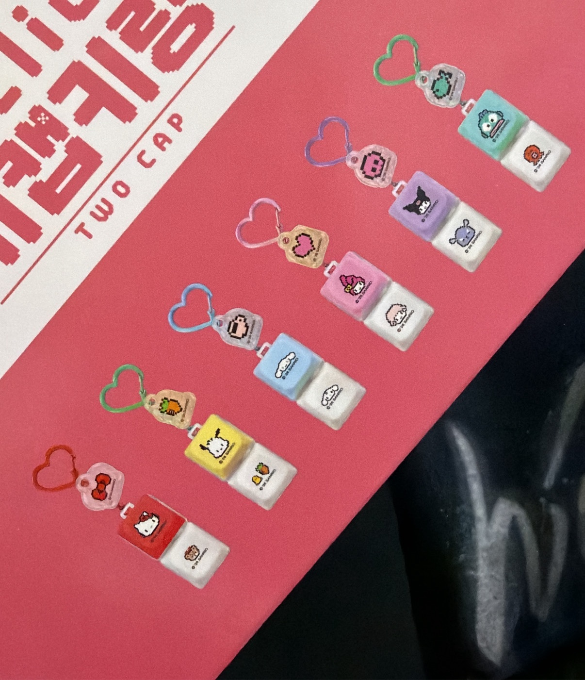 🇰🇷 韓國按鍵盲抽吊飾