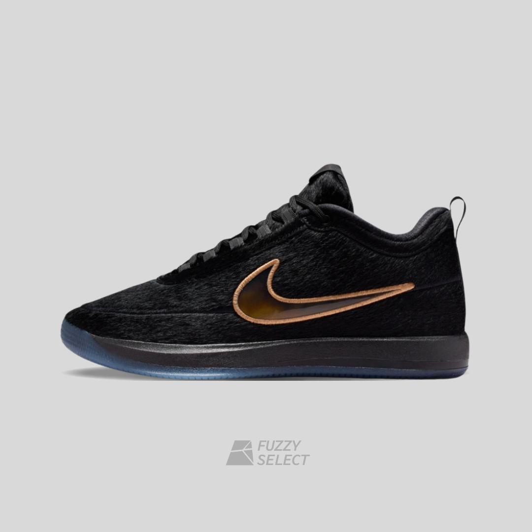 【逢甲FUZZY】NIKE BOOK 2 "Haven and Hector" 黑金 絨毛 IX1833-001