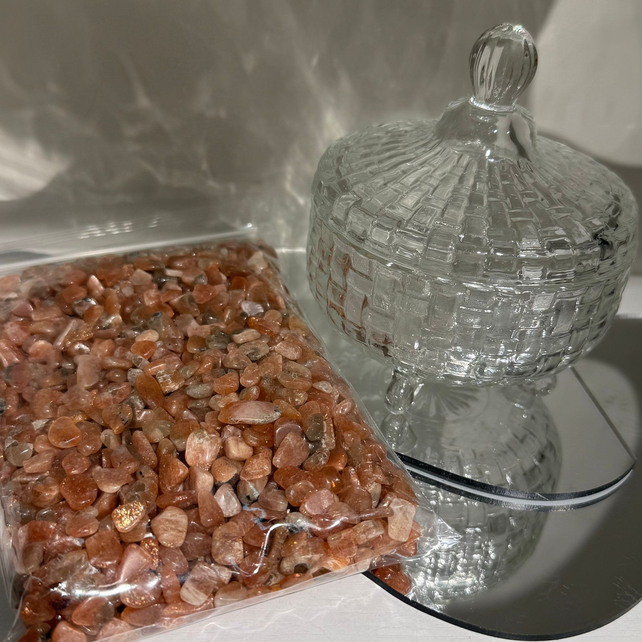 BRA-JJG0525-051 金太陽消磁碎石 500g (送玻璃碗) (A51)