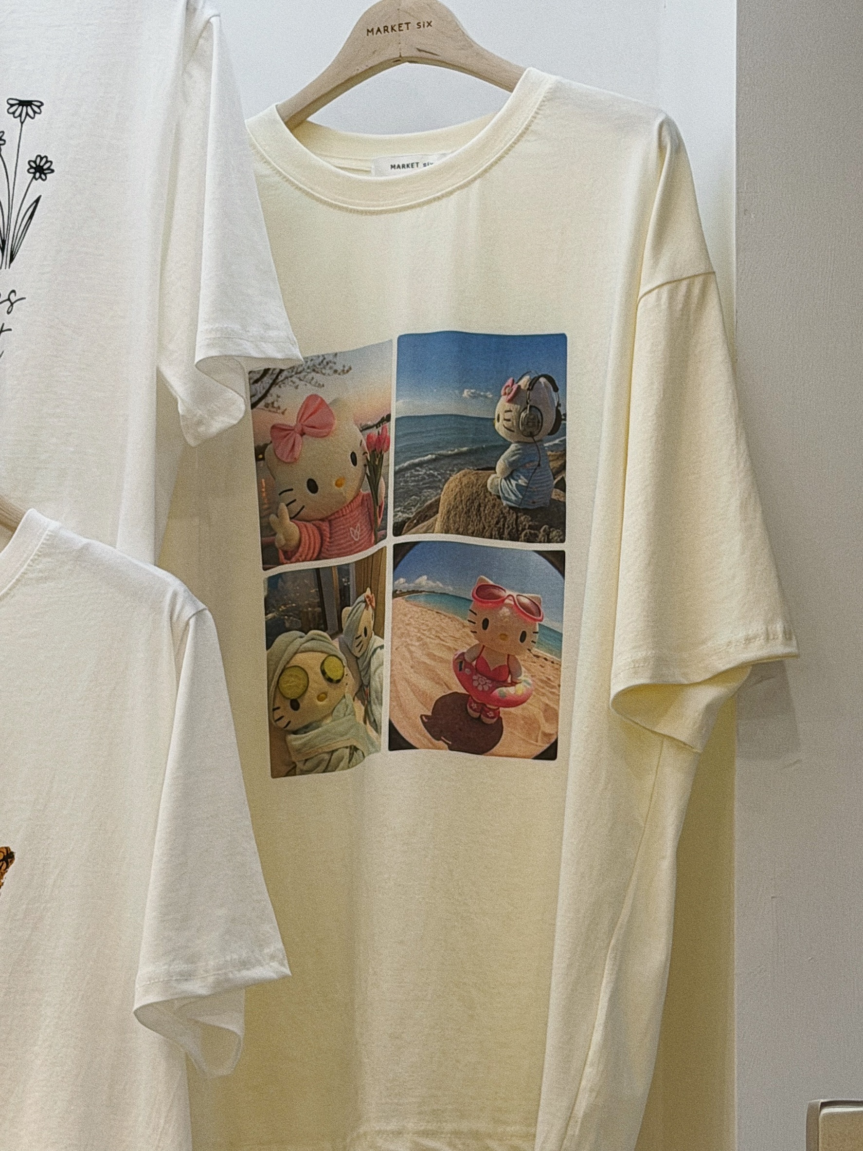 🇰🇷 KITTY渡假T-SHIRT