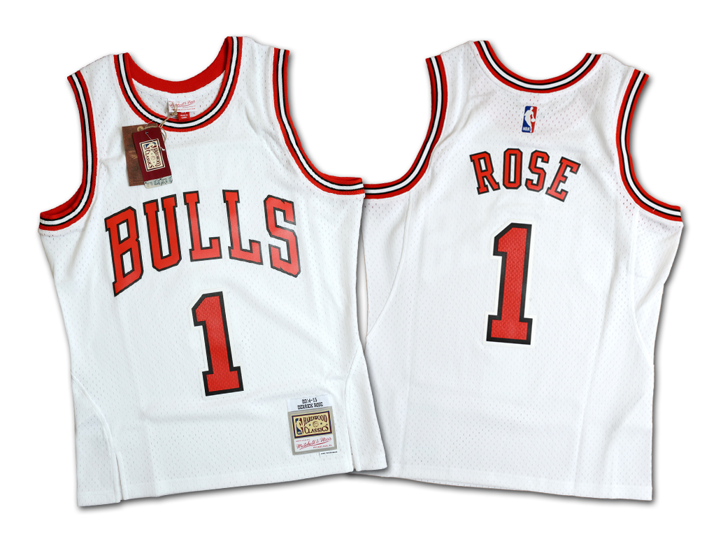 Mitchell & Ness 芝加哥公牛隊 Derrick Rose 2014-2015 復刻 Swingman 球衣