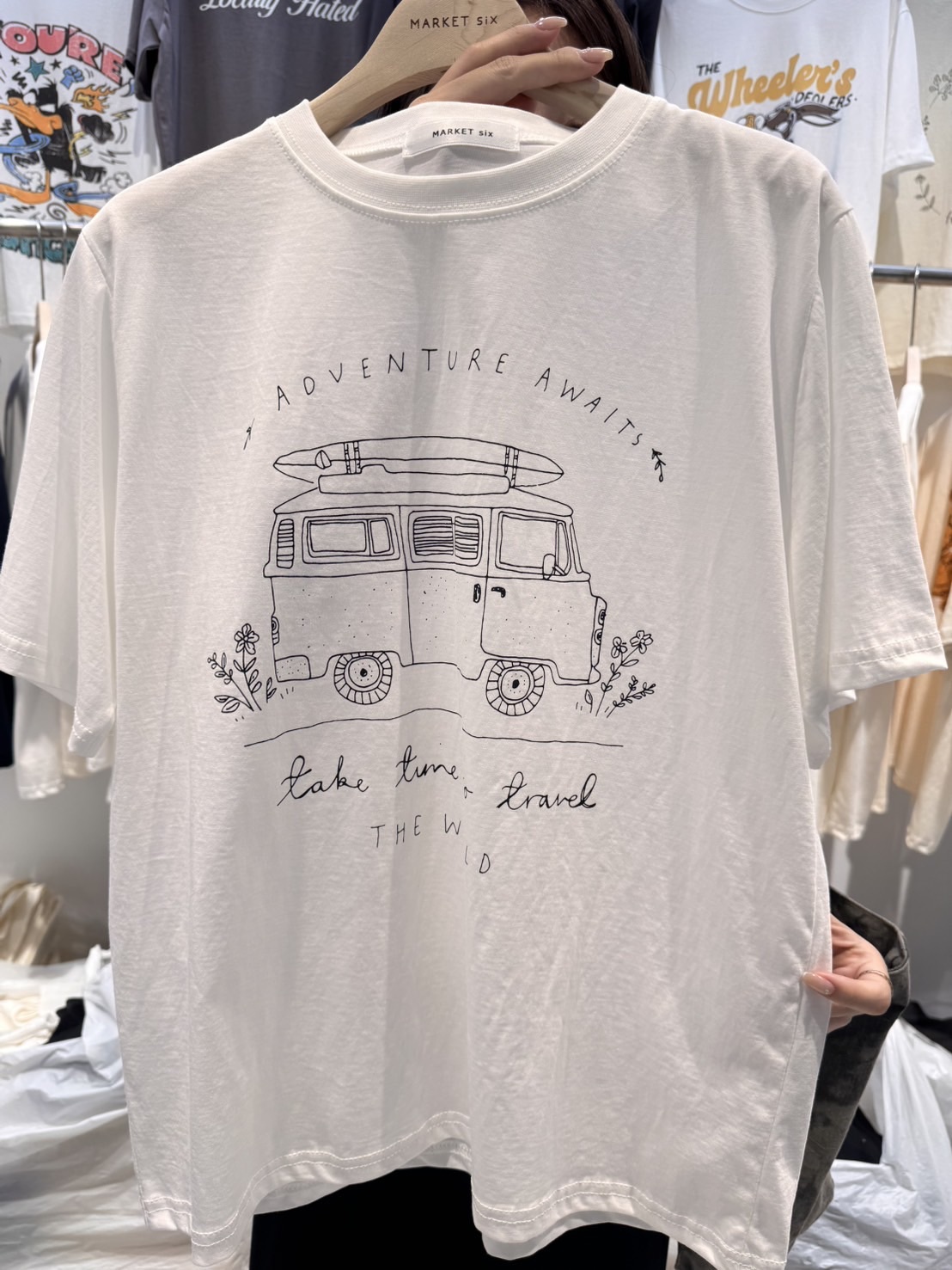 🇰🇷 韓國小文青露營車T-SHIRT