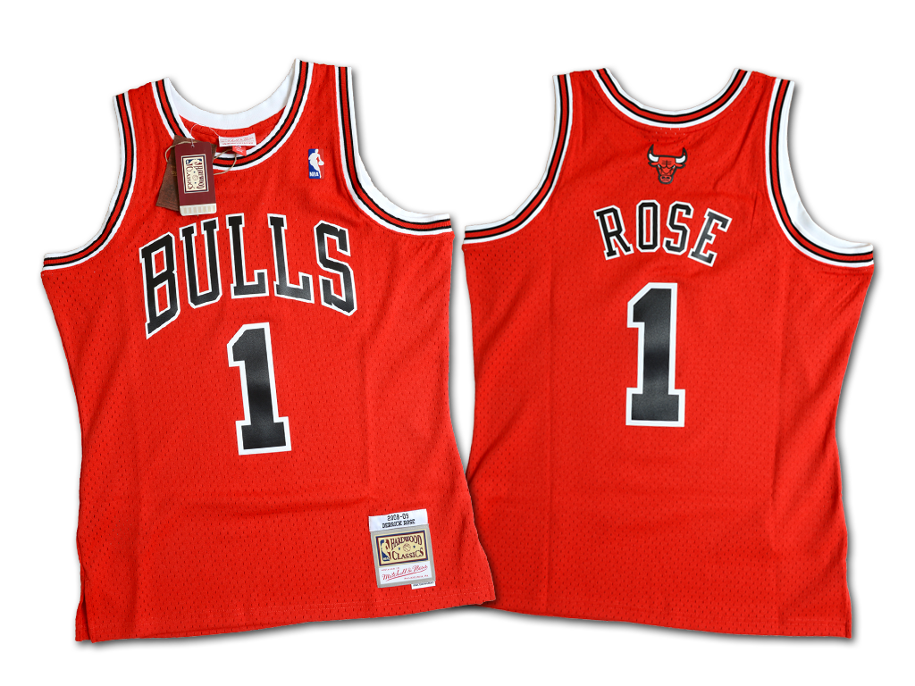 Mitchell & Ness 芝加哥公牛隊 Derrick Rose 2008-2009 復刻 Swingman 球衣