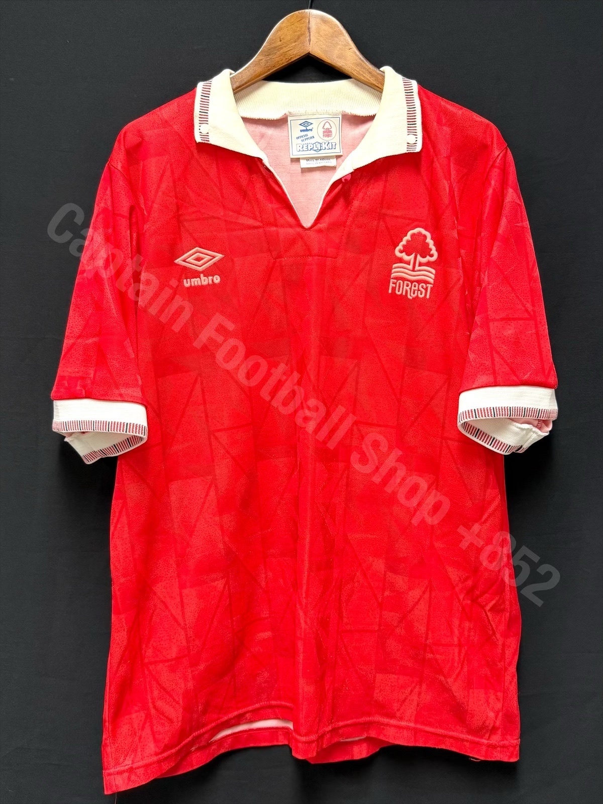 Nottingham Forest 1990-1992 Umbro Home Shirt