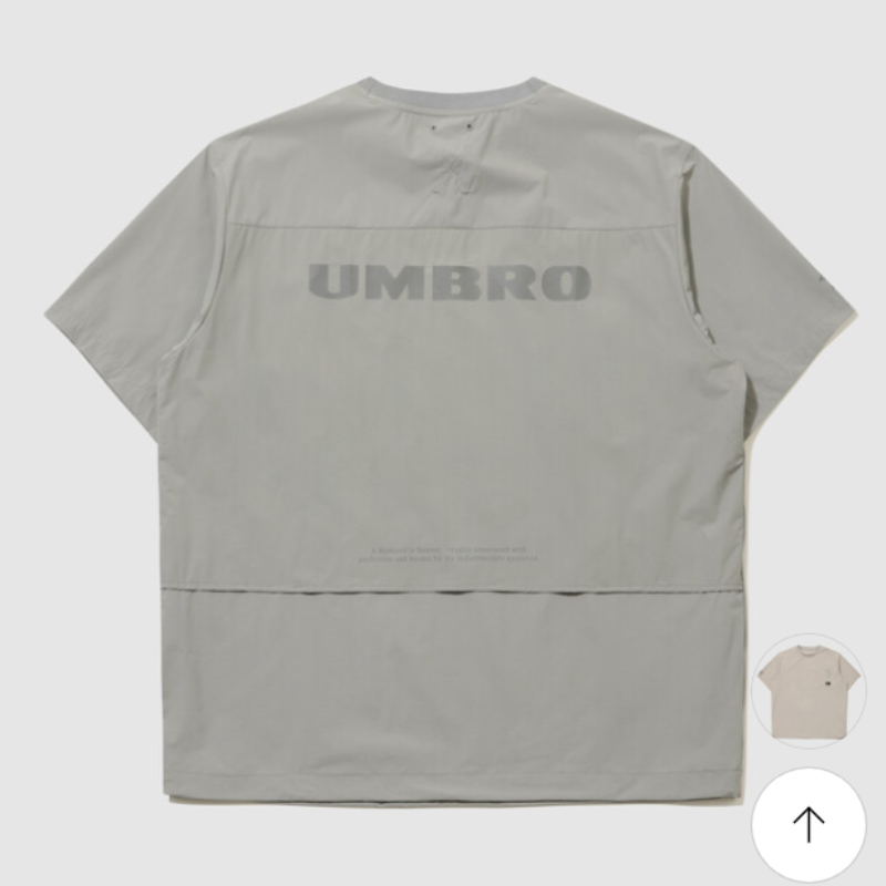 【代購】UMBRO CHILL OUT 短袖Piste 韓系運動風半袖套頭上衣 寬鬆機能短T