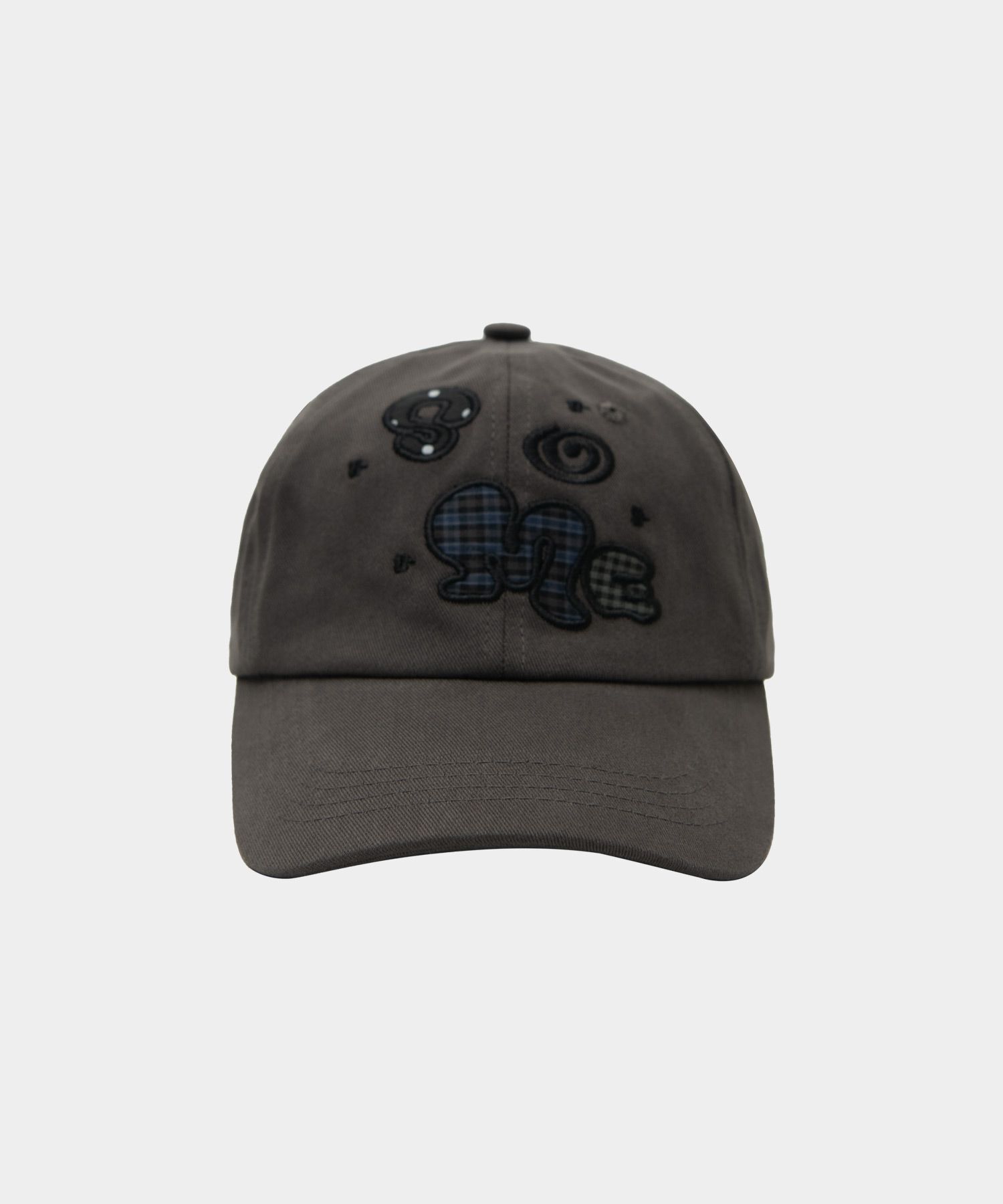 SOME PLACE 貼布繡撞色大 Logo 軟式棒球帽 25W25H13
