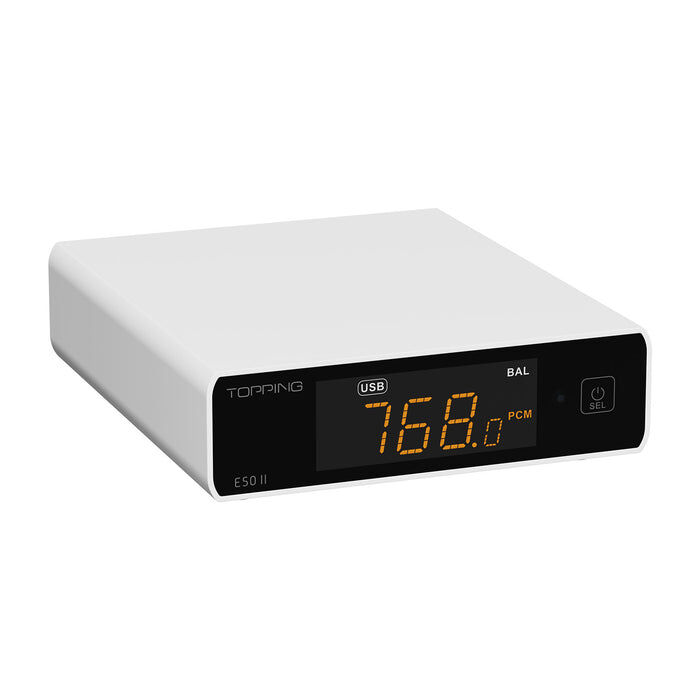 TOPPING E50II DAC 白色｜數位類比轉換器