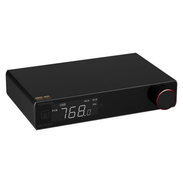 TOPPING E70V DAC 黑色｜數位類比轉換器