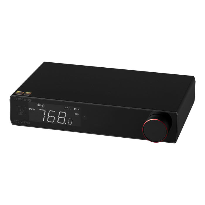 TOPPING E70V DAC 黑色｜數位類比轉換器