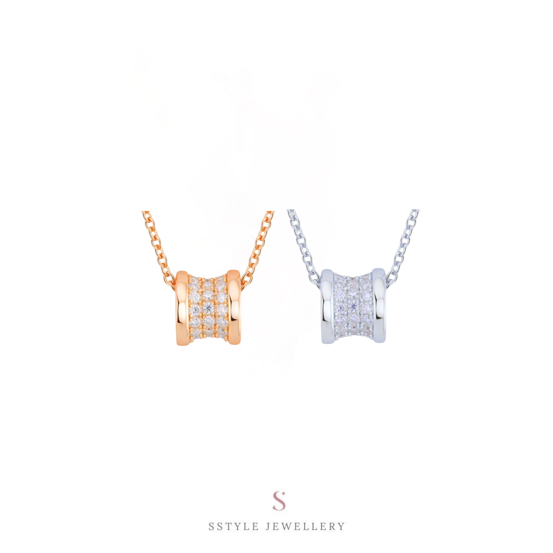 Luis moissanite diamond necklace