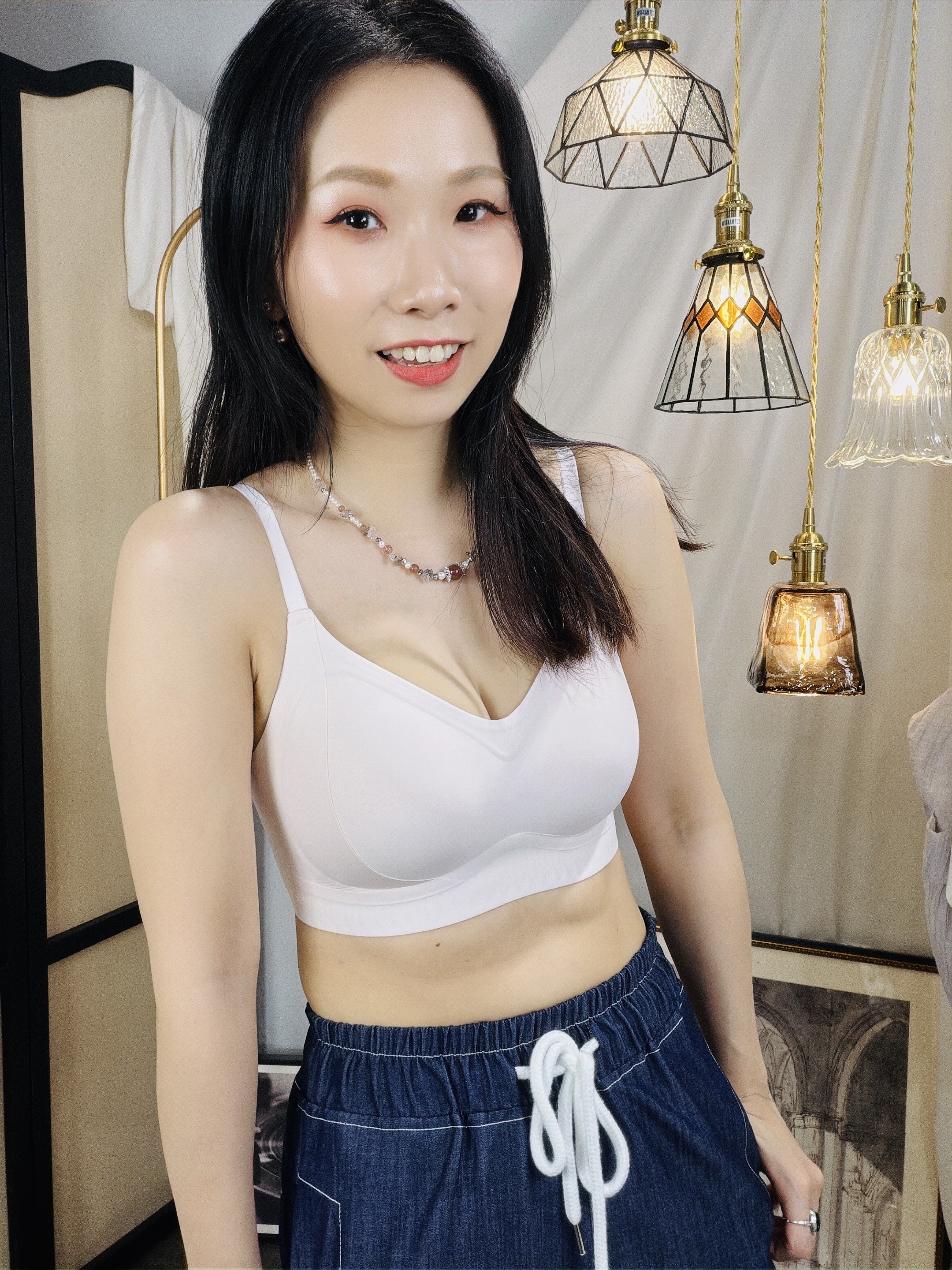 【SN 夏天新款 ：26/5-1/6: 5點截單】豐盈deep v bra✔️深V挺胸自信綻放✔️軟托豐胸零負擔✔️⭐買三個SN Bra 送一條SN內褲⭐【不設退換】