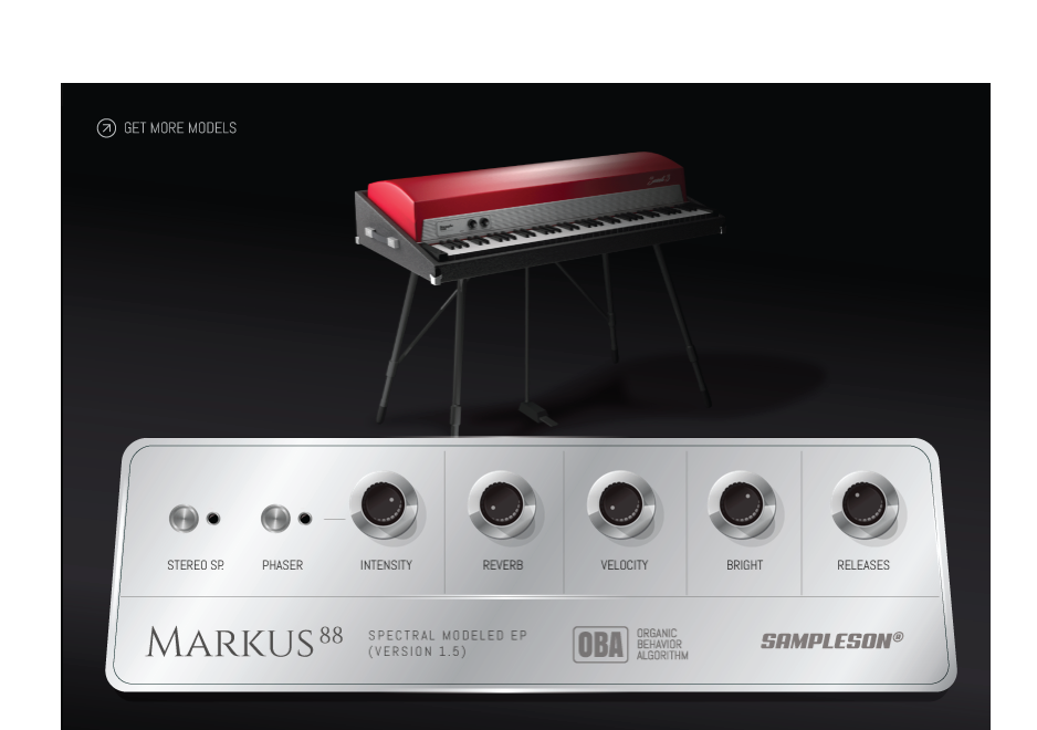 Sampleson Markus88｜虛擬電鋼琴