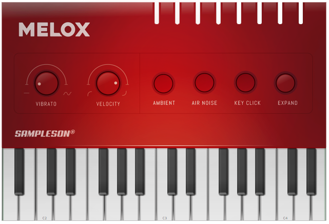 Sampleson Melox｜口風琴虛擬樂器