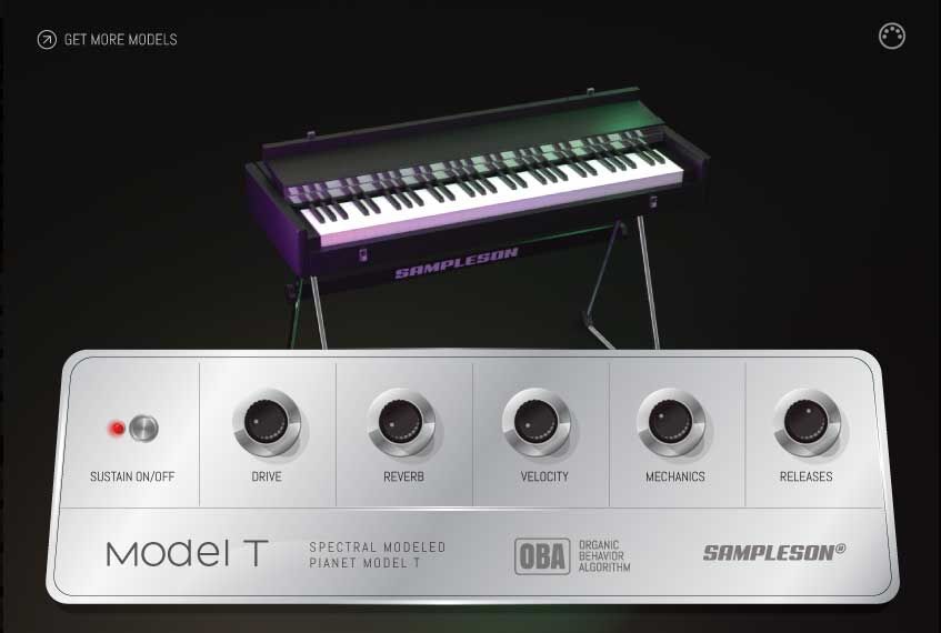 Sampleson Model T｜虛擬電鋼琴