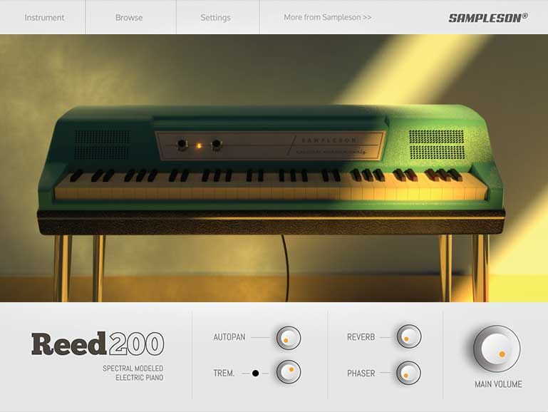 Sampleson Reed200 V2｜虛擬電鋼琴