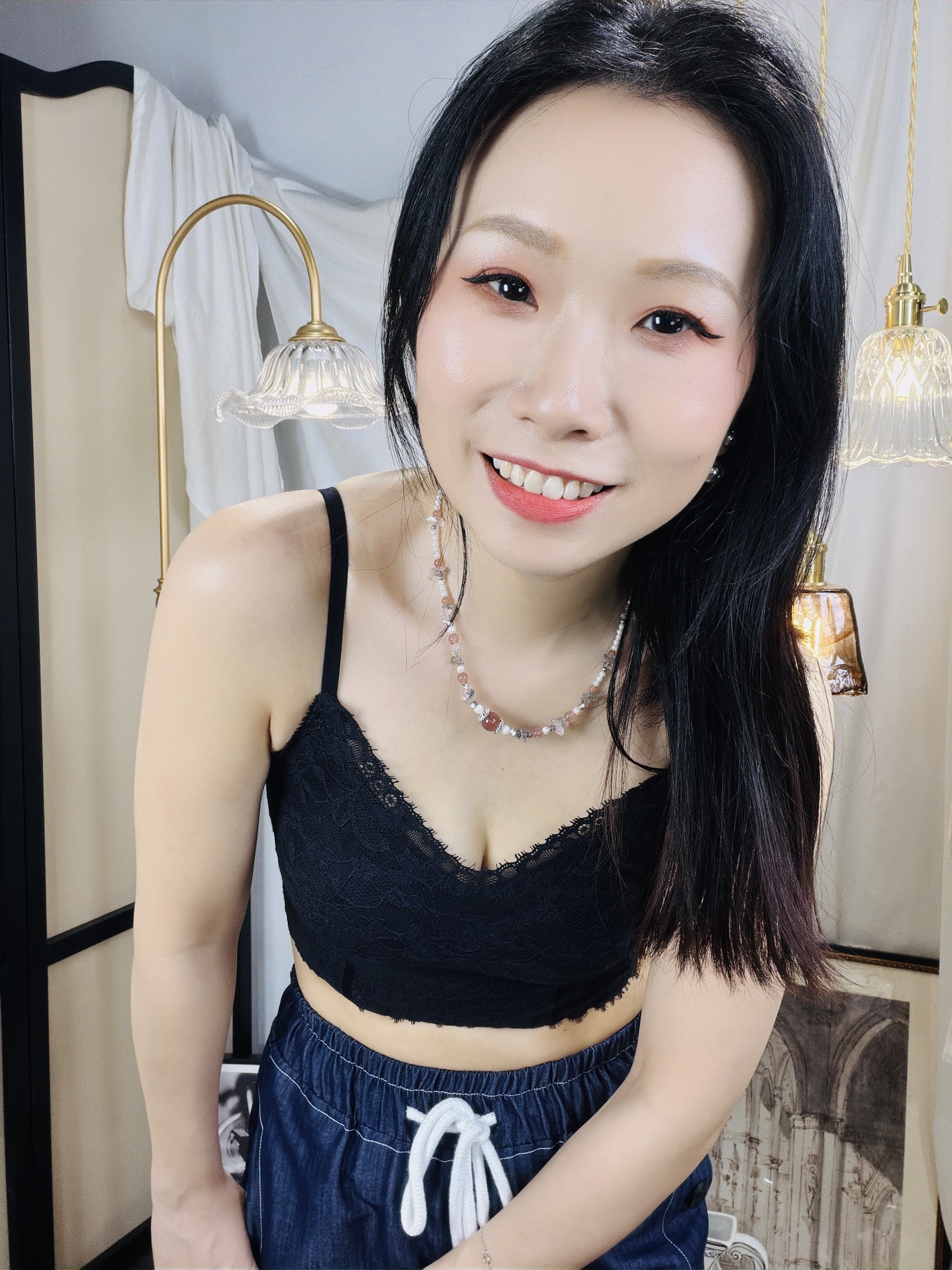 【SN 夏天新款 ：26/5-1/6: 5點截單】夏日速乾Bra Top✔️ 法式蕾絲✔️ 性感精緻✔️ 速乾透氣✔️ 聚攏承托✔️ 日常百搭⭐買三個SN Bra 送一條SN內褲⭐【不設退換】