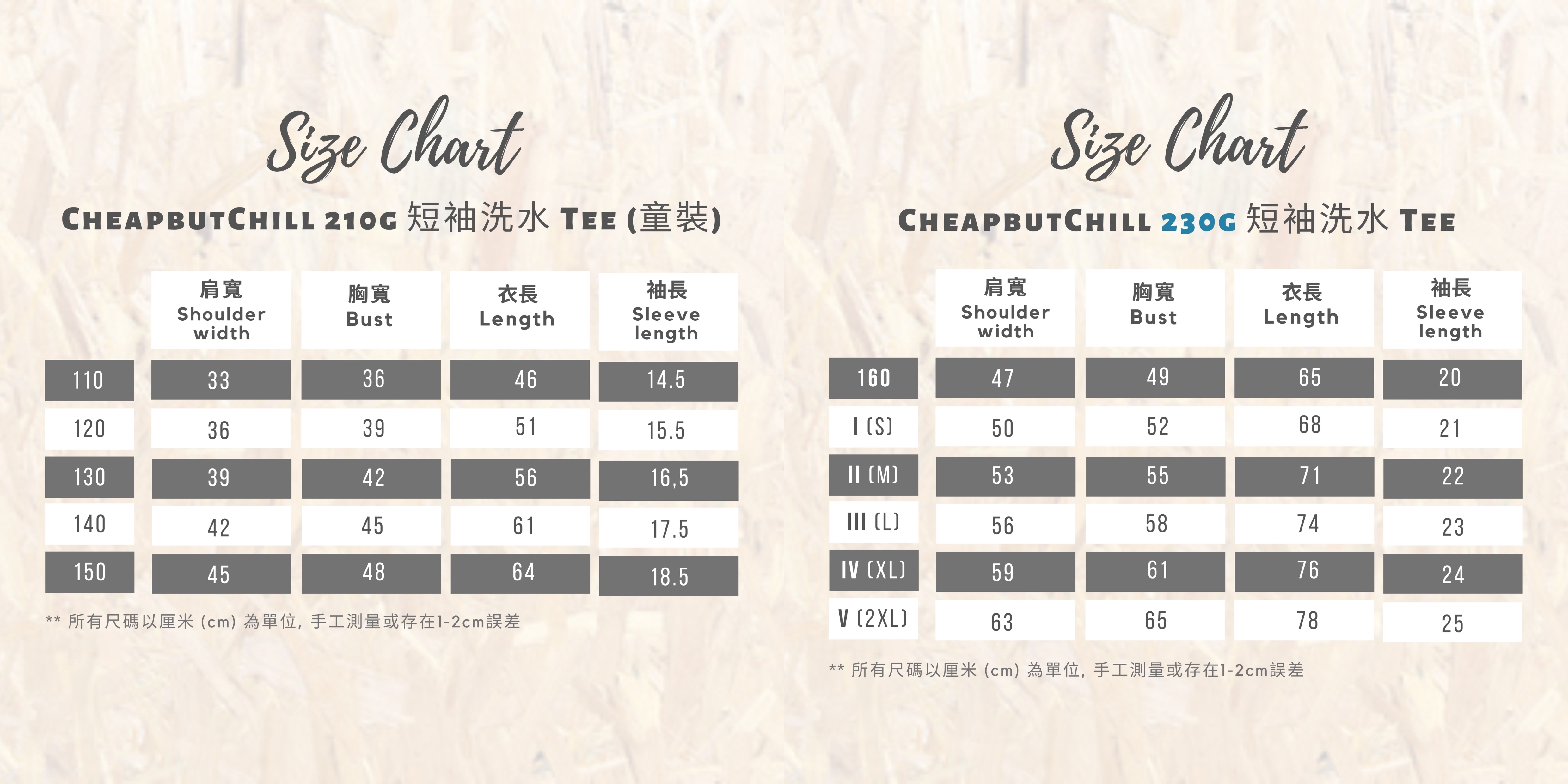CheapbutChill x 仁濟30周年紀念TEE