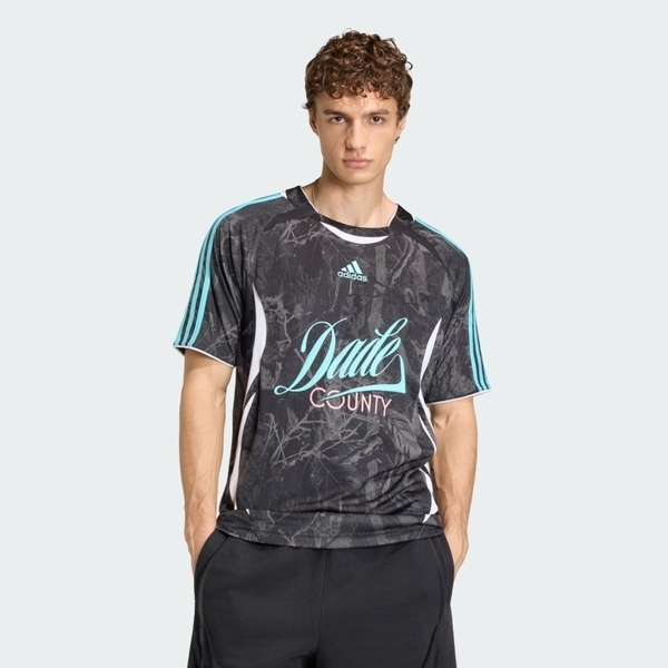Adidas Graphic Jersey KD8441 男 足球衣 黑綠 亞版 邁阿密 短袖球衣