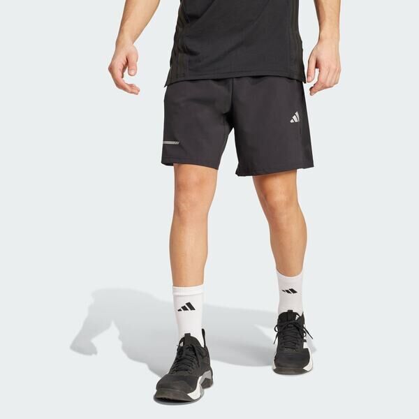 Adidas 愛迪達 Tr Ess Hp Short JM5439 男 短褲 運動短褲 健身 黑 吸濕排汗
