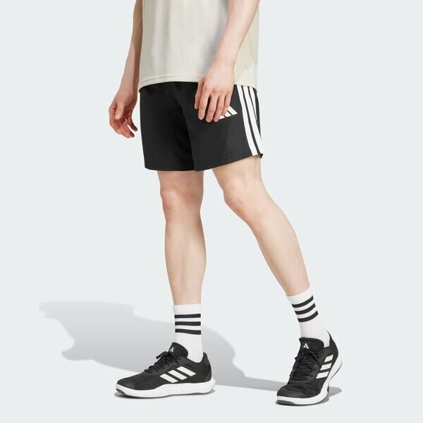 Adidas 愛迪達 Tr-es 3s Wv Sh JC7718 男 短褲 運動短褲 健身 訓練 黑