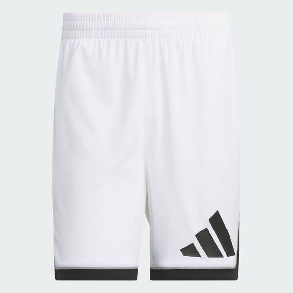Adidas 愛迪達 Bos Short JN4729 男 短褲 運動短褲 籃球褲 白 吸濕排汗