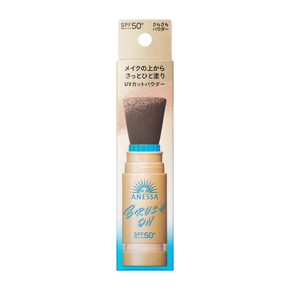Shiseido Anessa 資生堂 安耐曬 控油定妝防曬蜜粉刷 SPF 50+PA++++ 3g (Barcode: 4909978253318)