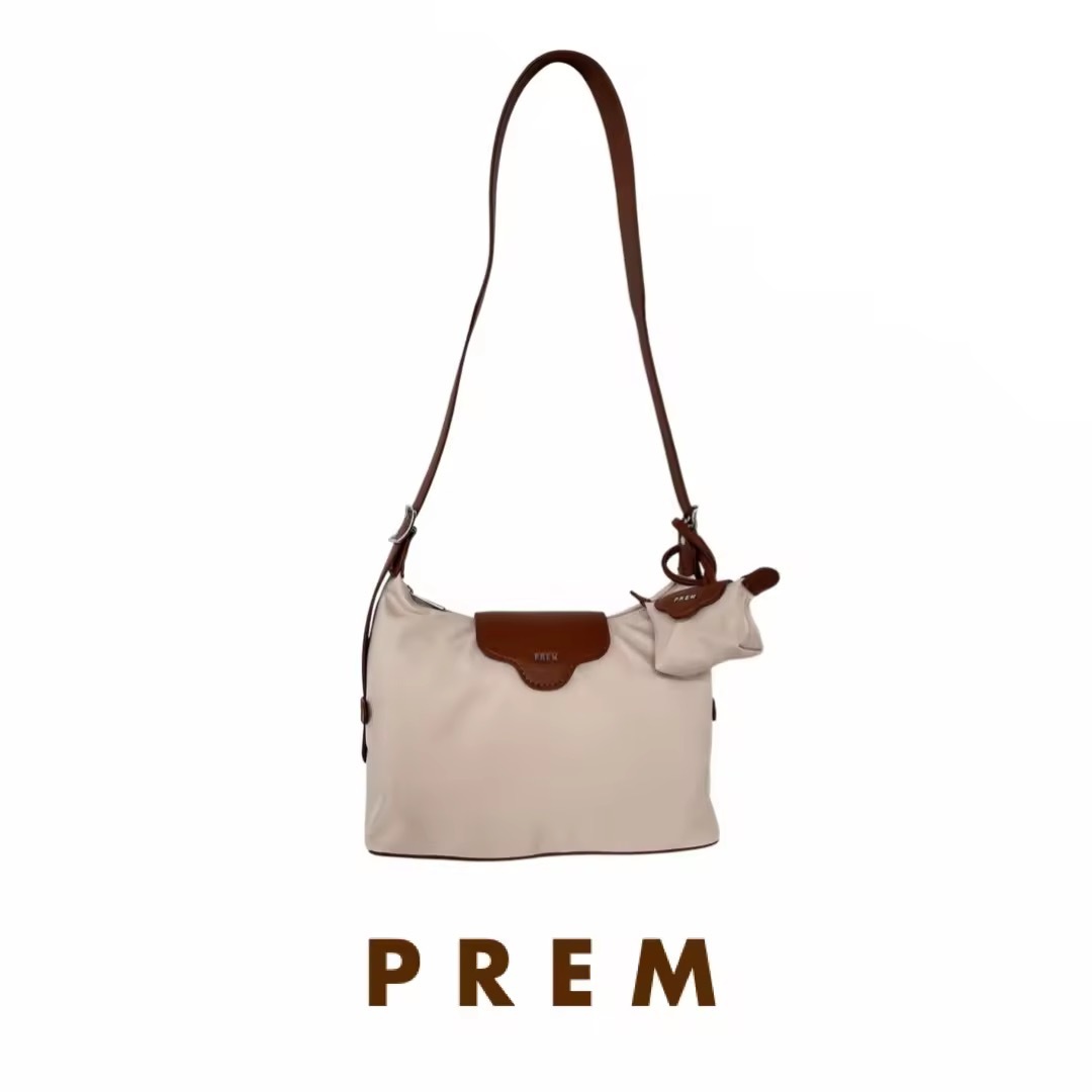 PREM - 尼龍長肩帶小方包 #931