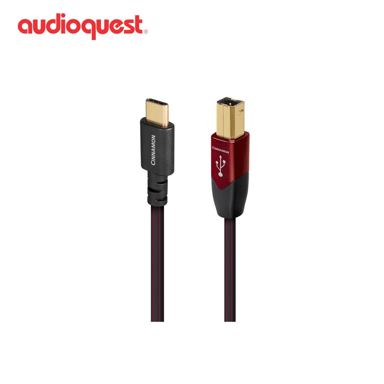 AudioQuest 肉桂 Cinnamon USB 線 (USB-C > B)