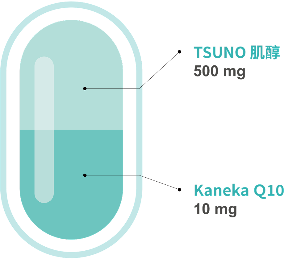 豐傑肌醇＋Q10，1＋1雙關鍵孕前營養補給
