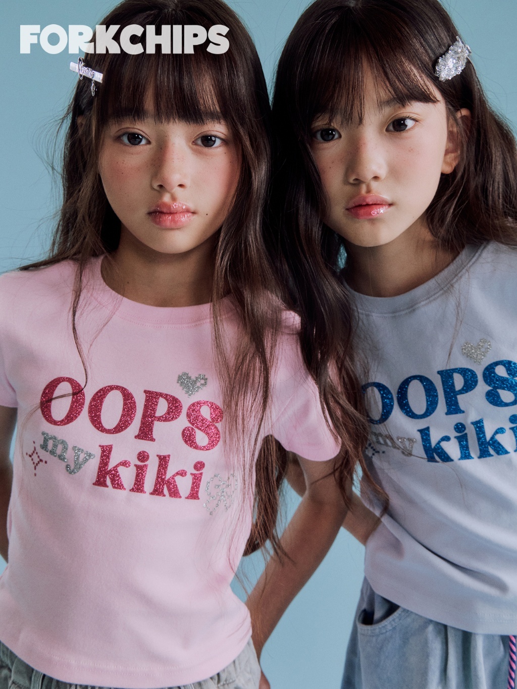 正韓夏FORK CHIPS 兩色OOPSKIKI上衣