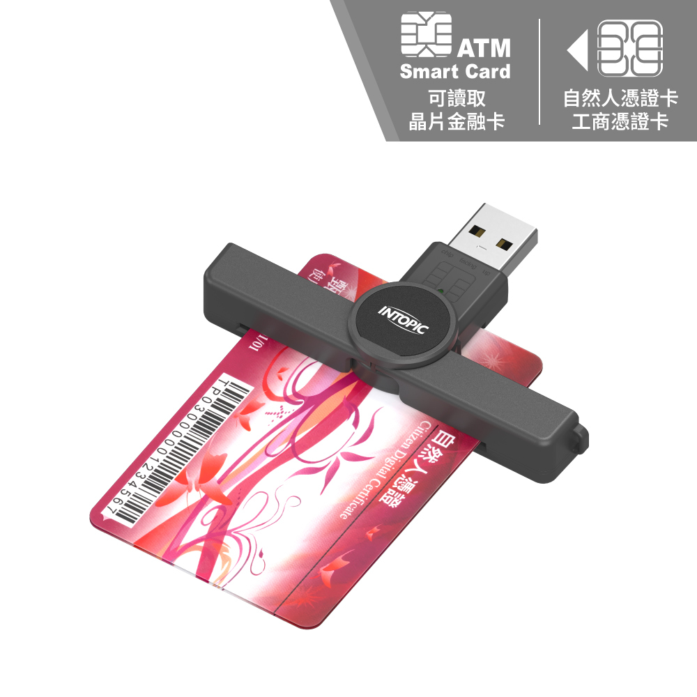 GoCard 便攜式晶片讀卡機 CR-52