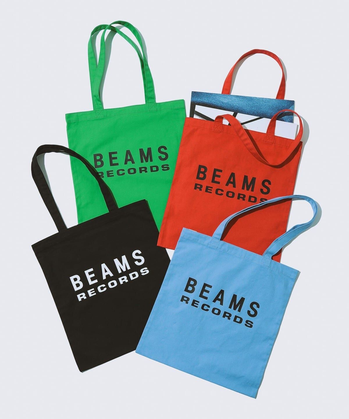 BEAMS RECORDS / LOGO PRINT TOTE