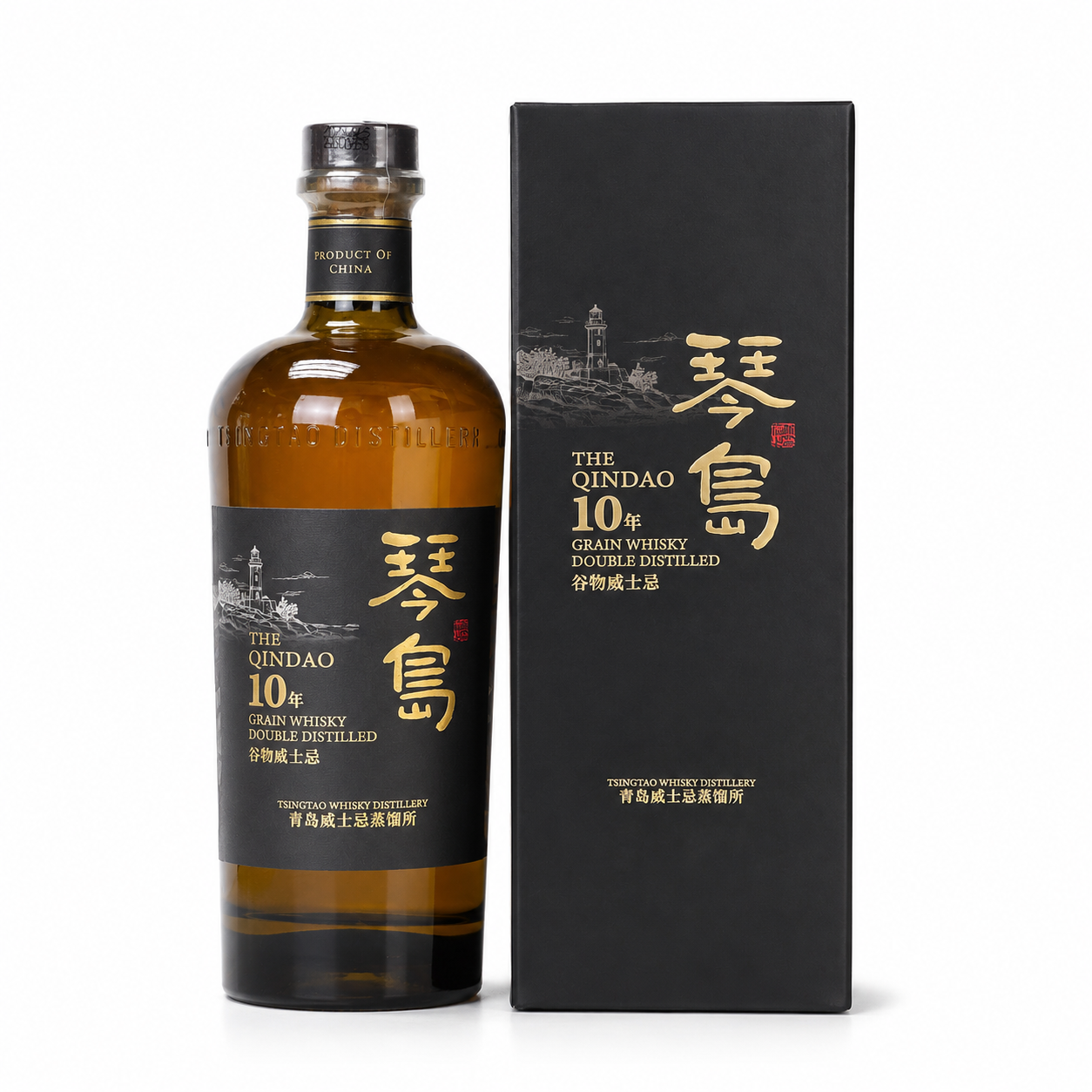 琴島10年 雙重蒸餾穀物 威士忌 700ml