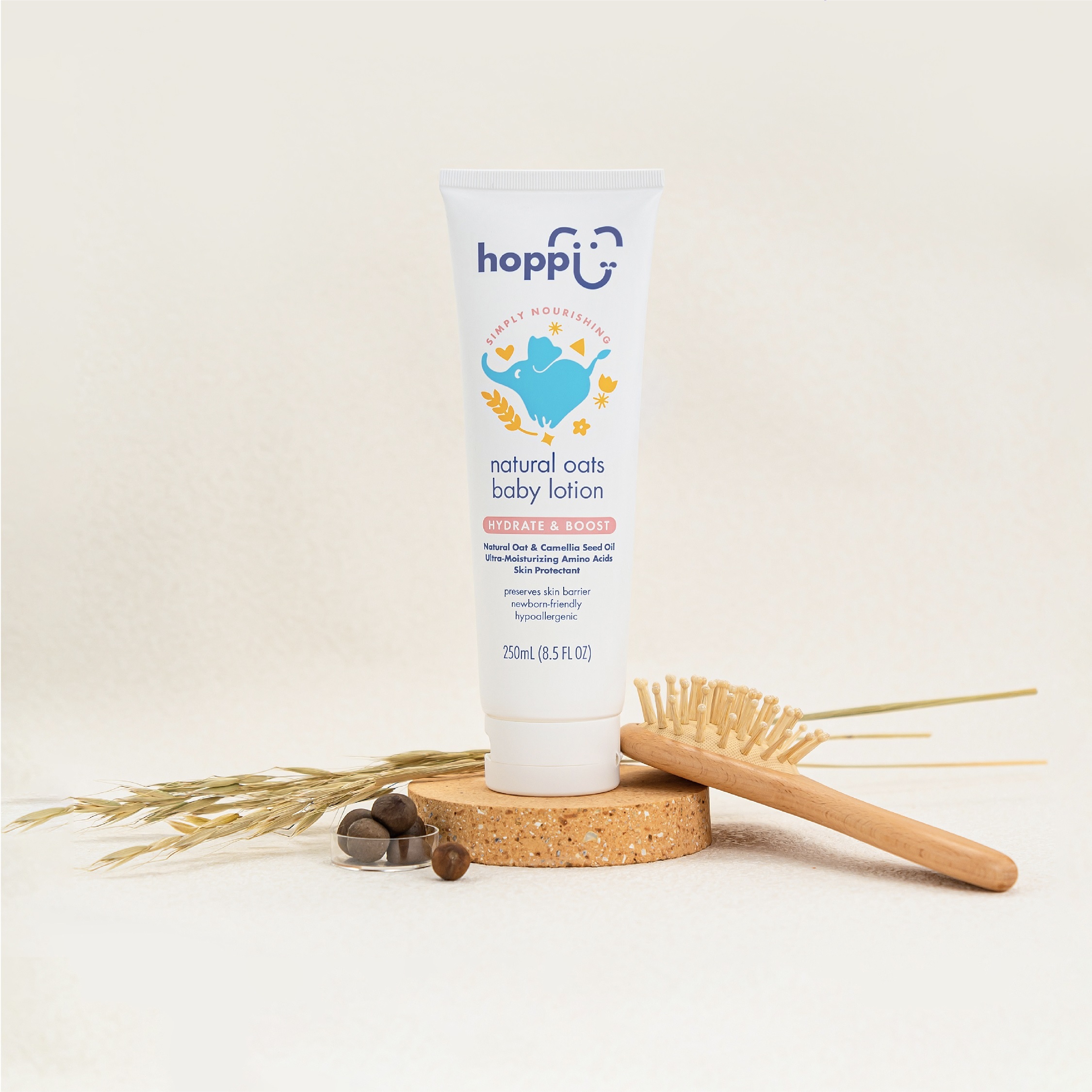 【Luxcare】Hoppi 天然燕麥嬰兒保濕乳液 250ml