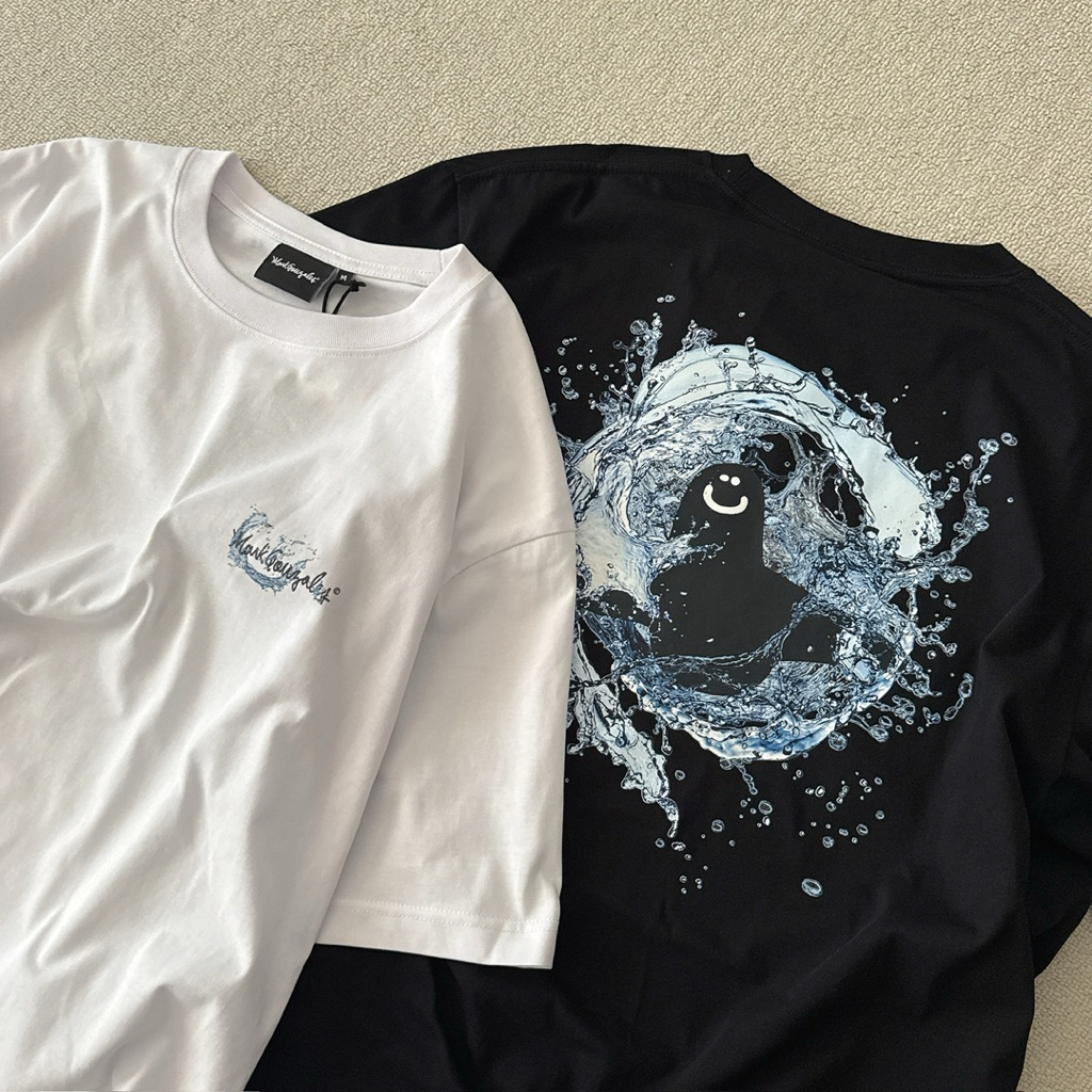 （現貨）韓牌 Mark Gonzales 小飛人 水花 漩渦 短T Z262UST430