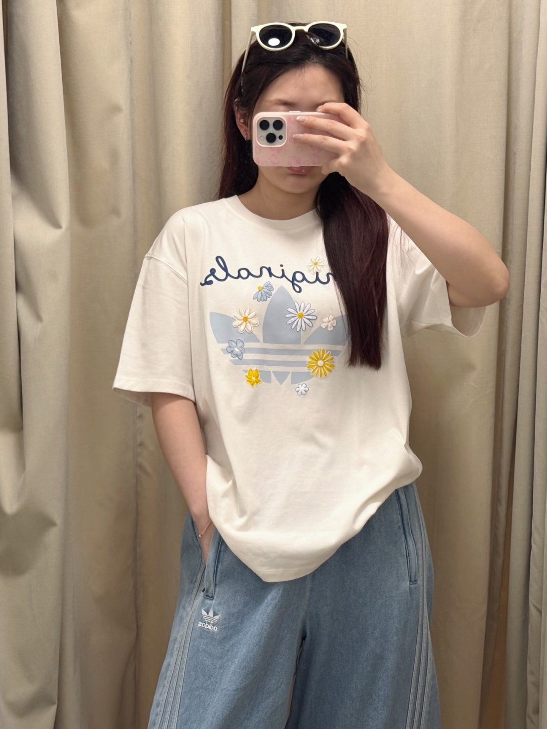 國外限定款 ADIDAS ORIGINALS 夏日小雛菊短袖 兩色