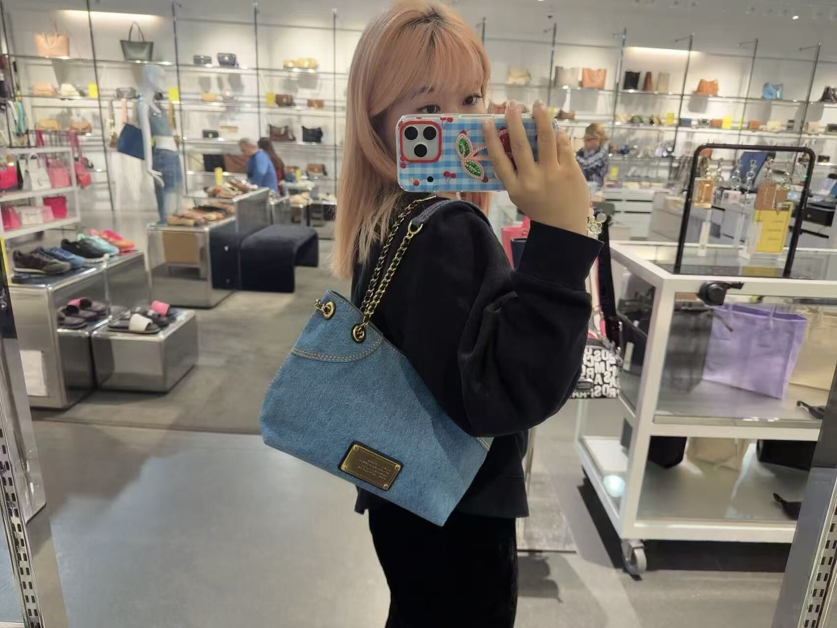 【預購】Marc Jacobs H052604 牛仔托特包