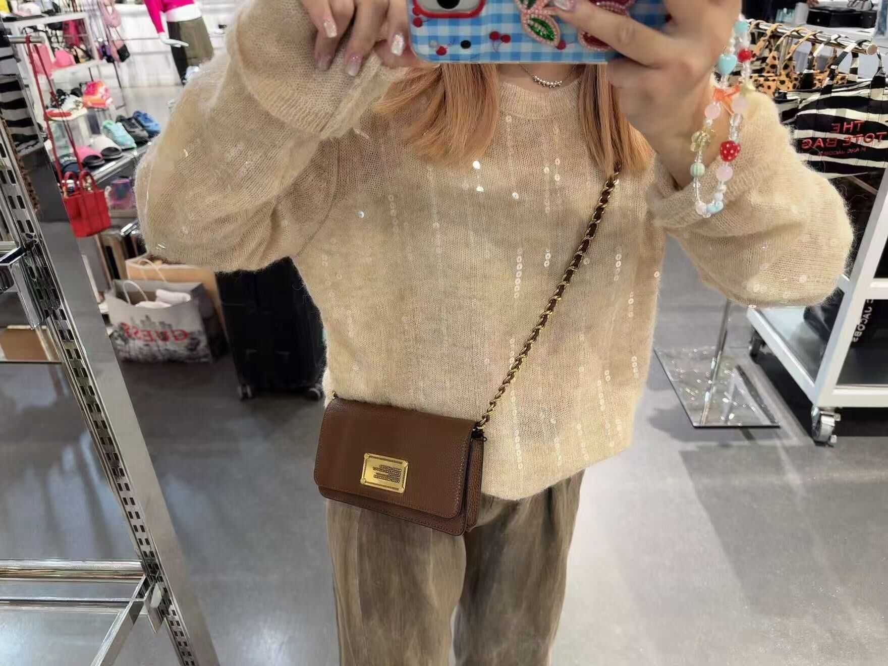 【預購】Marc Jacobs H052607 鏈條斜孭袋