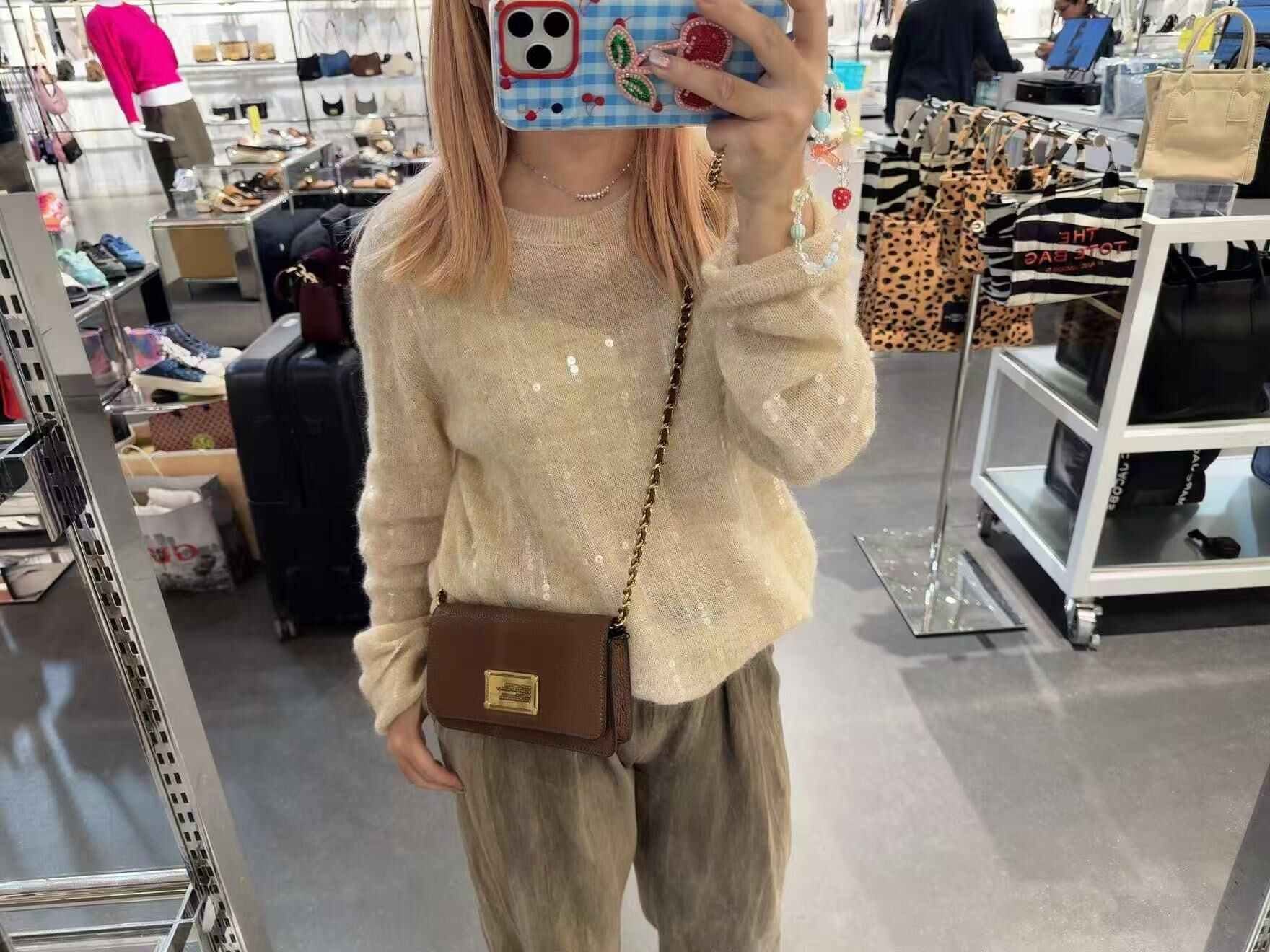 【預購】Marc Jacobs H052607 鏈條斜孭袋
