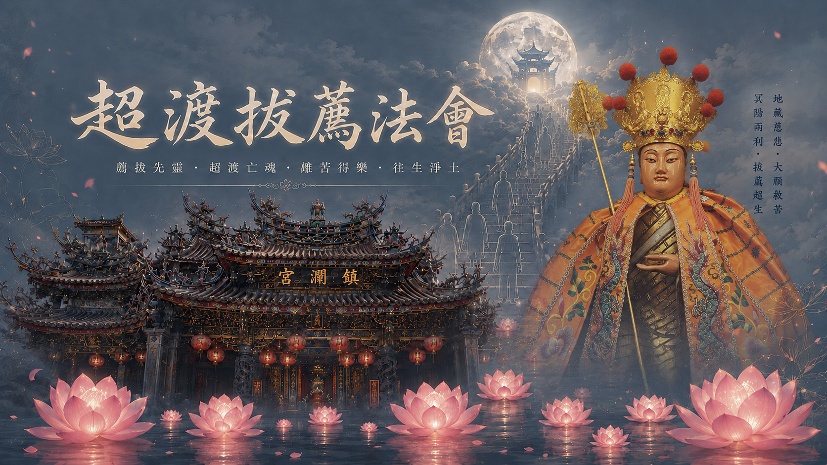 超渡法會 主視覺圖片