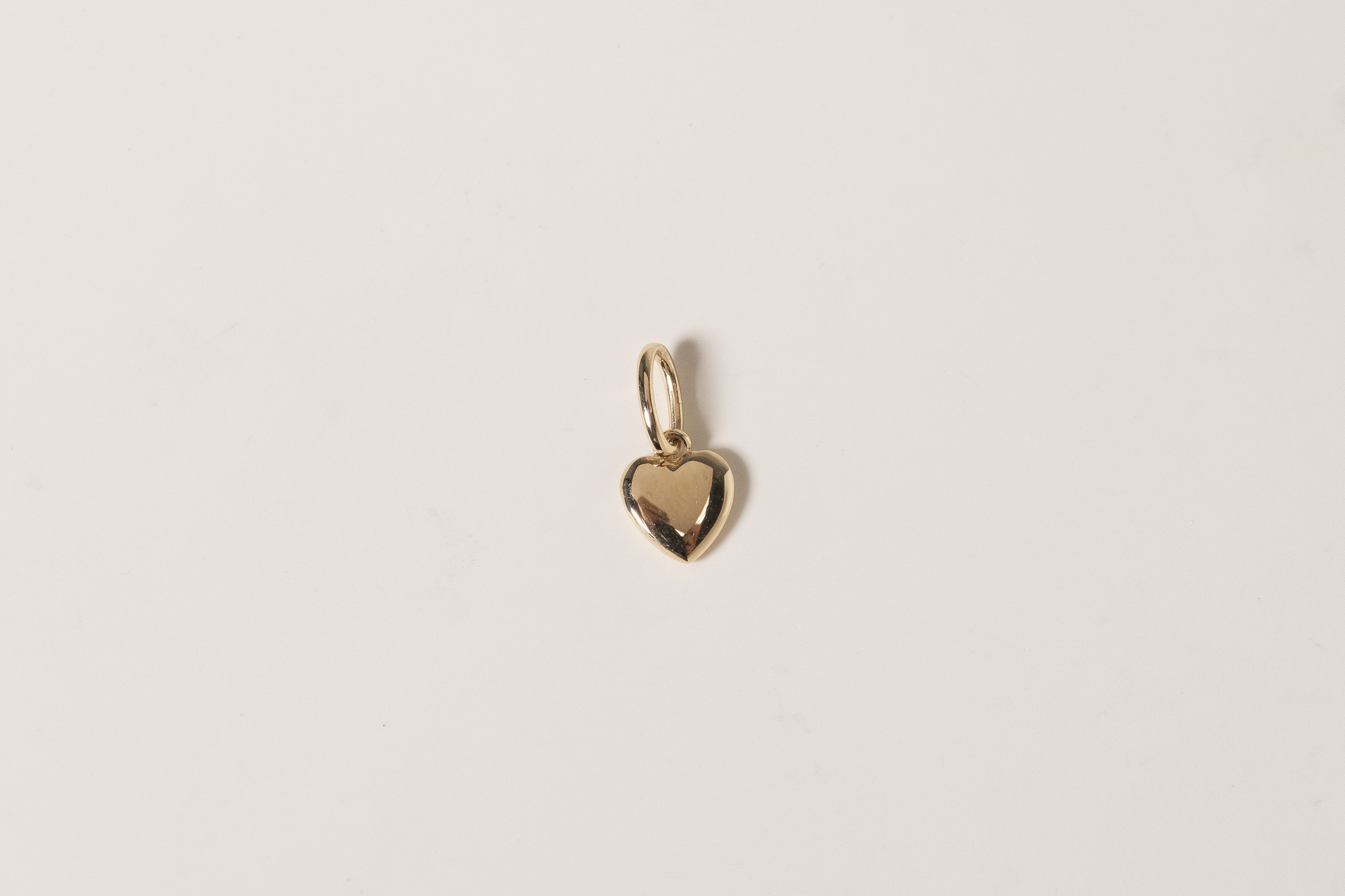 18K Heart Charm
