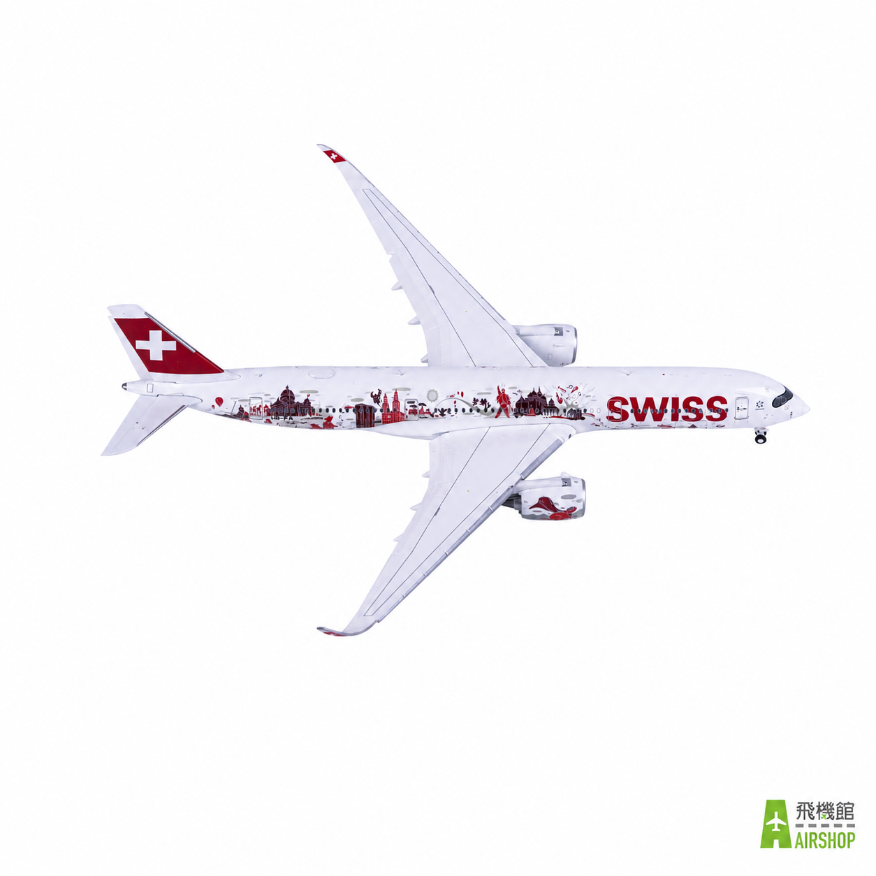 JC wings 1/400 瑞士航空 A350-900XWB HB-IFA Wanderlust