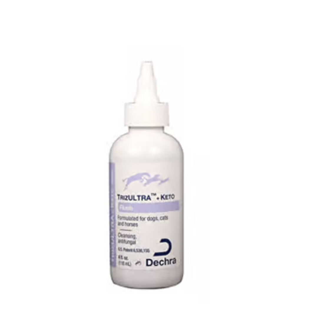 Dechra- TrizUltra + Keto Flush 抗真菌治療洗耳水 4OZ