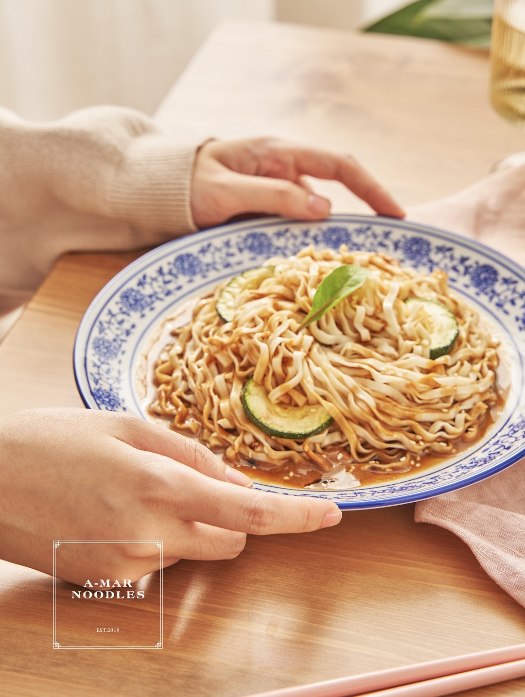 阿瑪乾麵 | 溫柔麻醬乾麵110g/包 (純素)
