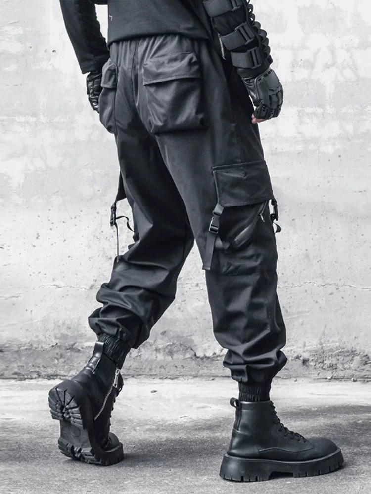 𝙏𝙀𝘾𝙃𝙒𝙀𝘼𝙍 戶外機能暗黑衝鋒傘兵褲